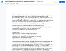 Laden Sie das Bild in den Galerie-Viewer, Stellenbeschreibung