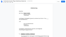 Laden Sie das Bild in den Galerie-Viewer, Arbeitsvertrag-Fachkrankenschwester-Pfleger-Radiotherap-Nuklearmed