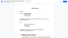 Laden Sie das Bild in den Galerie-Viewer, Arbeitsvertrag-Betreuungslehrerin-Realschullehrerinnenausbildung