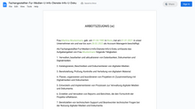 Laden Sie das Bild in den Galerie-Viewer, Arbeitszeugnis