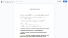 Laden Sie das Bild in den Galerie-Viewer, Arbeitszeugnis