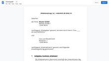 Laden Sie das Bild in den Galerie-Viewer, Arbeitsvertrag-Homöopath