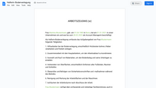 Laden Sie das Bild in den Galerie-Viewer, Arbeitszeugnis
