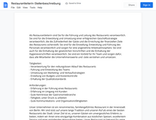 Laden Sie das Bild in den Galerie-Viewer, Stellenbeschreibung