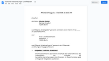 Laden Sie das Bild in den Galerie-Viewer, Arbeitsvertrag-Fachwirtin-Versicherungen-Und-Finanzen