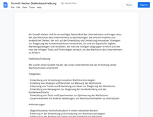 Laden Sie das Bild in den Galerie-Viewer, Stellenbeschreibung