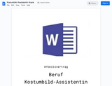 Arbeitsvertrag-Kostumbild-Assistentin