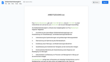 Laden Sie das Bild in den Galerie-Viewer, Arbeitszeugnis