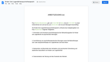 Laden Sie das Bild in den Galerie-Viewer, Arbeitszeugnis
