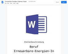 Laden Sie das Bild in den Galerie-Viewer, Stellenbeschreibung-Erneuerbare-Energien-Ingenieur