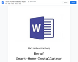 Stellenbeschreibung-Smart-Home-Installateur