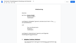Arbeitsvertrag-Technischer-Produktdesignerin-Entwicklung-Und-Konstrukt