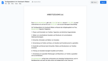 Laden Sie das Bild in den Galerie-Viewer, Arbeitszeugnis