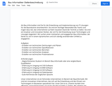 Laden Sie das Bild in den Galerie-Viewer, Stellenbeschreibung
