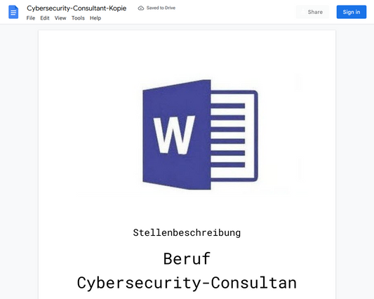Stellenbeschreibung-Cybersecurity-Consultant
