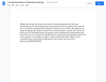 Laden Sie das Bild in den Galerie-Viewer, Stellenbeschreibung