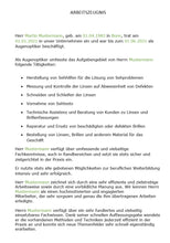 Laden Sie das Bild in den Galerie-Viewer, Arbeitszeugnis Augenoptiker Vorlage m/w/d - Simply Download