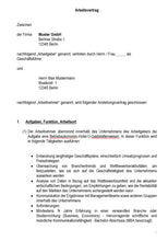 Laden Sie das Bild in den Galerie-Viewer, Arbeitsvertrag-Betriebsökonomin-Hotel-U-Gaststattenwesen