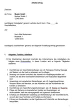 Laden Sie das Bild in den Galerie-Viewer, Arbeitsvertrag-Biokosmetiker