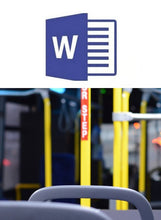 Laden Sie das Bild in den Galerie-Viewer, Arbeitszeugnis Busfahrer Vorlage m/w/d