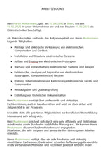 Laden Sie das Bild in den Galerie-Viewer, Arbeitszeugnis Elektrotechniker Vorlage m/w/d - Simply Download