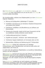 Laden Sie das Bild in den Galerie-Viewer, Arbeitszeugnis Fachinformatiker Vorlage m/w/d - Simply Download