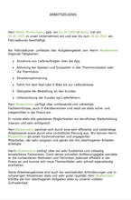 Laden Sie das Bild in den Galerie-Viewer, Arbeitszeugnis Fahrradkurier Vorlage m/w/d