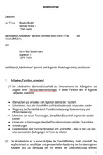 Laden Sie das Bild in den Galerie-Viewer, Arbeitsvertrag-Fischzuchtsachverstandiger