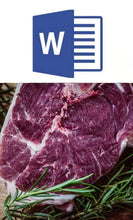 Laden Sie das Bild in den Galerie-Viewer, Arbeitszeugnis Fleischer Vorlage m/w/d - Simply Download