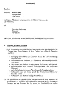 Arbeitsvertrag-General-Managerin-Hotellerie