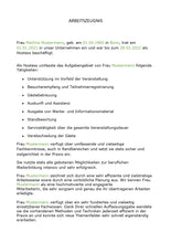 Laden Sie das Bild in den Galerie-Viewer, Arbeitszeugnis Hostess Vorlage m/w/d - Simply Download