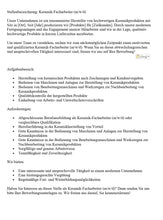 Laden Sie das Bild in den Galerie-Viewer, Stellenbeschreibung - Keramikfacharbeiter