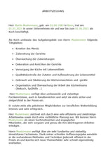 Laden Sie das Bild in den Galerie-Viewer, Arbeitszeugnis Koch Vorlage m/w/d - Simply Download
