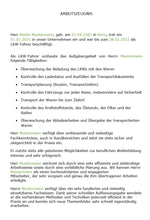 Laden Sie das Bild in den Galerie-Viewer, Arbeitszeugnis LKW Fahrer Vorlage m/w/d