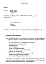 Laden Sie das Bild in den Galerie-Viewer, Arbeitsvertrag Lagerist Vorlage m/w/d - Simply Download