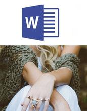 Laden Sie das Bild in den Galerie-Viewer, Arbeitsvertrag Modedesigner Vorlage m/w/d - Simply Download