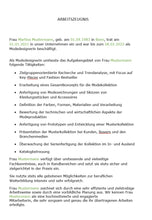 Laden Sie das Bild in den Galerie-Viewer, Arbeitszeugnis Modedesigner Vorlage m/w/d