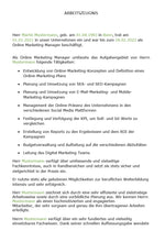 Laden Sie das Bild in den Galerie-Viewer, Arbeitszeugnis Online Marketing Manager Vorlage m/w/d