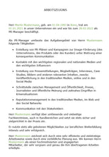 Laden Sie das Bild in den Galerie-Viewer, Arbeitszeugnis PR-Manager Vorlage m/w/d
