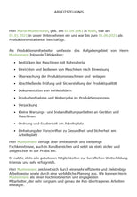 Laden Sie das Bild in den Galerie-Viewer, Arbeitszeugnis Produktionsmitarbeiter Vorlage m/w/d - Simply Download