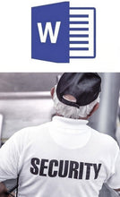 Laden Sie das Bild in den Galerie-Viewer, Arbeitszeugnis Sicherheitsmanager Vorlage m/w/d
