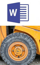 Laden Sie das Bild in den Galerie-Viewer, Arbeitsvertrag Staplerfahrer Vorlage m/w/d - Simply Download