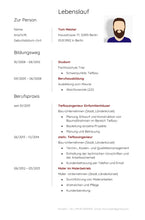 Laden Sie das Bild in den Galerie-Viewer, Lebenslauf Tiefbauingenieur Vorlage - Muster