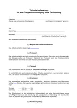 Laden Sie das Bild in den Galerie-Viewer, Arbeitsvertrag Treppenhausreinigung Vorlage m/w/d - [tags]