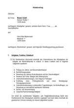 Laden Sie das Bild in den Galerie-Viewer, Arbeitsvertrag Wirtschaftsprüfer Vorlage m/w/d - [tags]
