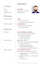 Laden Sie das Bild in den Galerie-Viewer, Lebenslauf Wirtschaftsprüfer Vorlage - Muster
