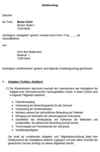 Laden Sie das Bild in den Galerie-Viewer, Arbeitsvertrag Zahnmedizinische Fachangestellte Vorlage m/w/d - Simply Download