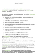 Laden Sie das Bild in den Galerie-Viewer, Arbeitszeugnis Zimmerer Vorlage m/w/d - Simply Download
