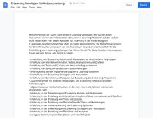 Laden Sie das Bild in den Galerie-Viewer, Stellenbeschreibung
