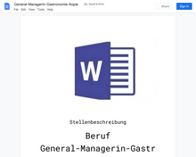Laden Sie das Bild in den Galerie-Viewer, Stellenbeschreibung-General-Managerin-Gastronomie